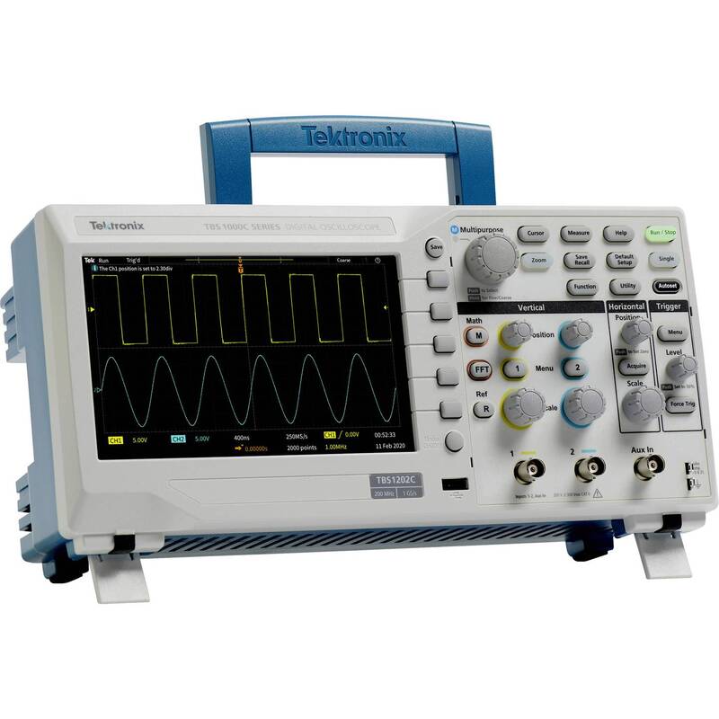 Tektronix Oszilloskop Messgerät Digital TBS1102C Zweikanal USB 100 MHz 8 Bit - 4064161078199