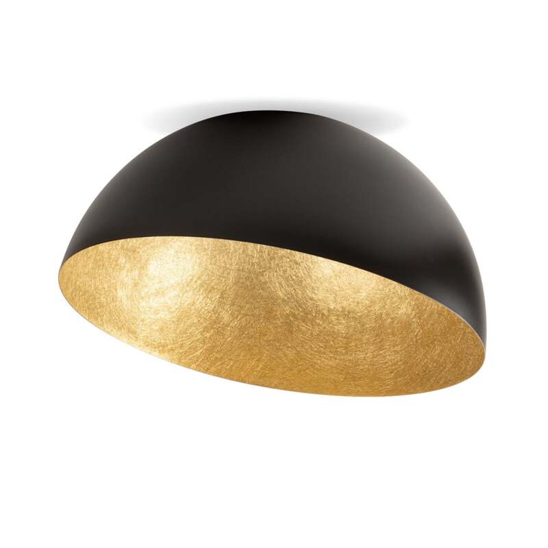 Sigma Deckenleuchte Sfera LED Lampe Leuchte dimmbar schwarz gold Ø50cm 32cm - 5905143281581
