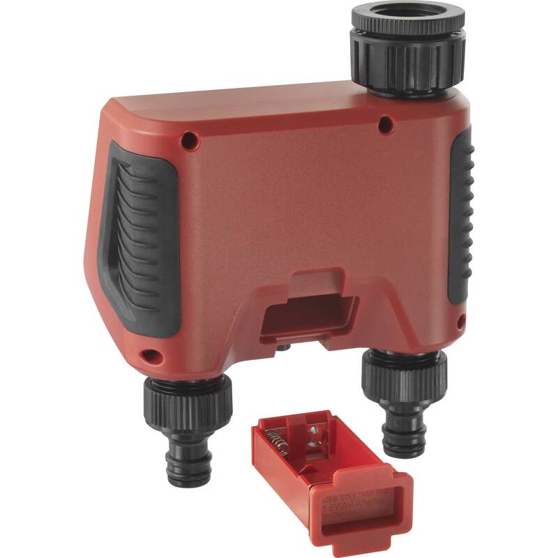 Toolcraft Bewässerungssteuerung Easy Duo Gartenbewässerung digital IPX5 1-240min - 4064161186009