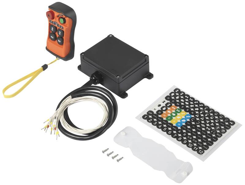 TRU COMPONENTS Funkfernsteuerung Meldegerät Industrielle 4-Kanal 10 - 30 V - 4064161250625