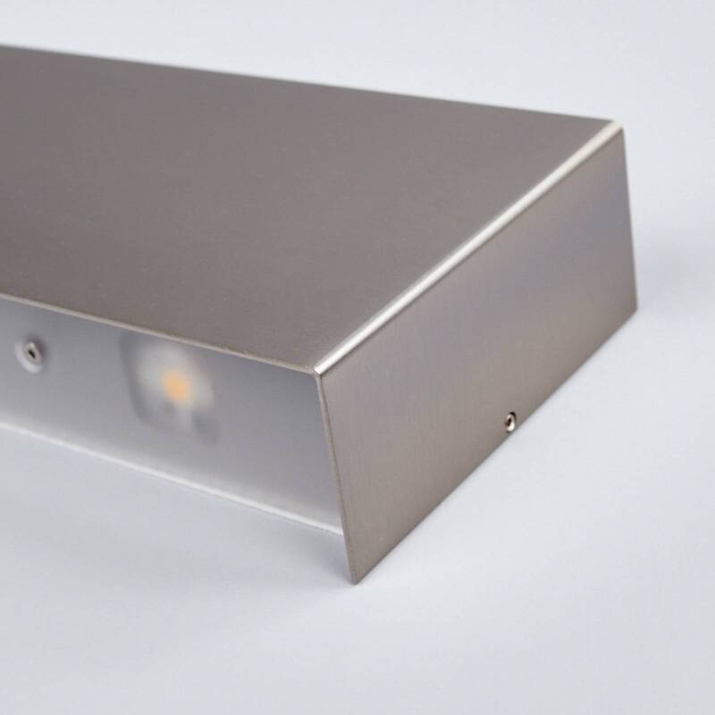 Rothfels Wandleuchte Wandlampe LED Nickel Maja Aluminium warmweiß dimmbar 54223 - 6291106555073