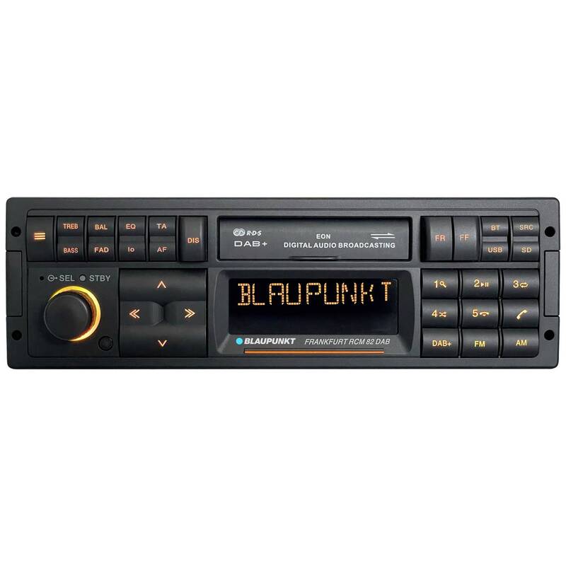 Blaupunkt Frankfurt RCM 82 Autoradio Anschluss Lenkradfernbedienung Bluetooth - 4260499852450