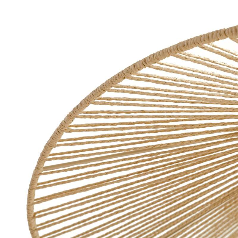 Lindby Hängeleuchte Pendelleuchte Valdorin beige Papier E27 LED Länge 75 cm - 4255830903847