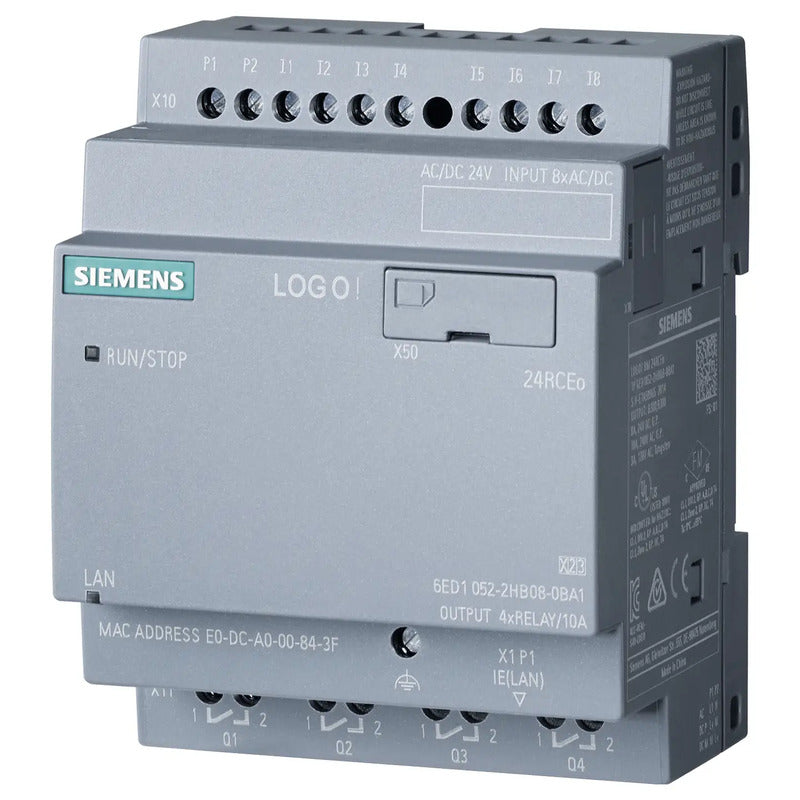 Siemens 6ED1052-2HB08-0BA2 SPS-Steuerungsmodul 24 V/DC SPS-Modul - 4034106034467