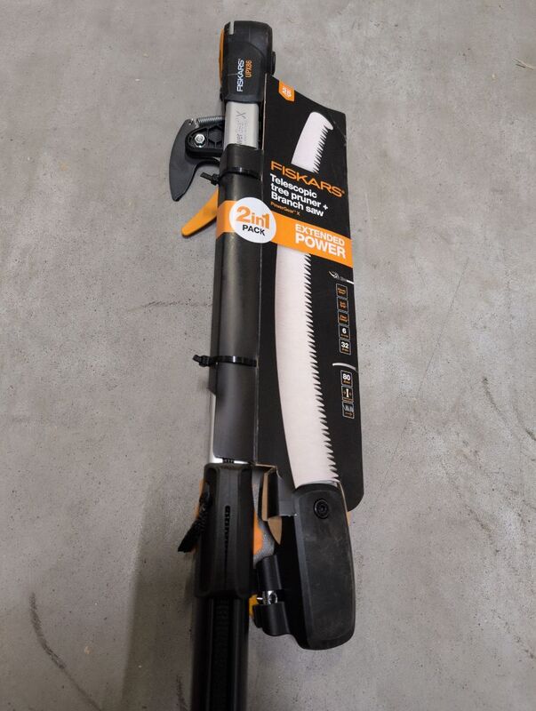 Fiskars Schneidgiraffe UPX86 Teleskop-Schneider Baumsäge Adapter 32mm - 6411501150172