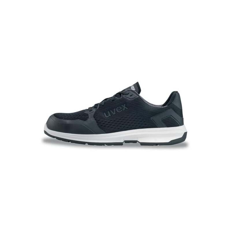Uvex Sicherheitshalbschuhe S1 SRC uvex 1 sport Textil schwarz Größe 48 Weite 11 - 4031101679693
