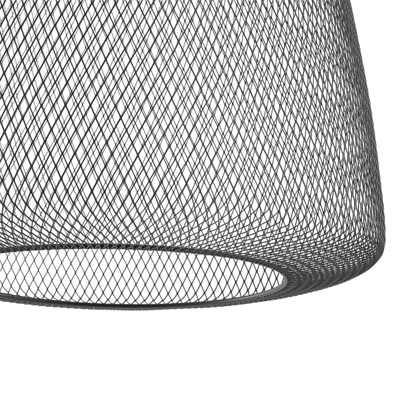 Lucande Außenhängelampe Korvyn LED Gartenlampe dimmbar schwarz Ø50cm IP44 3000K - 4255830912627