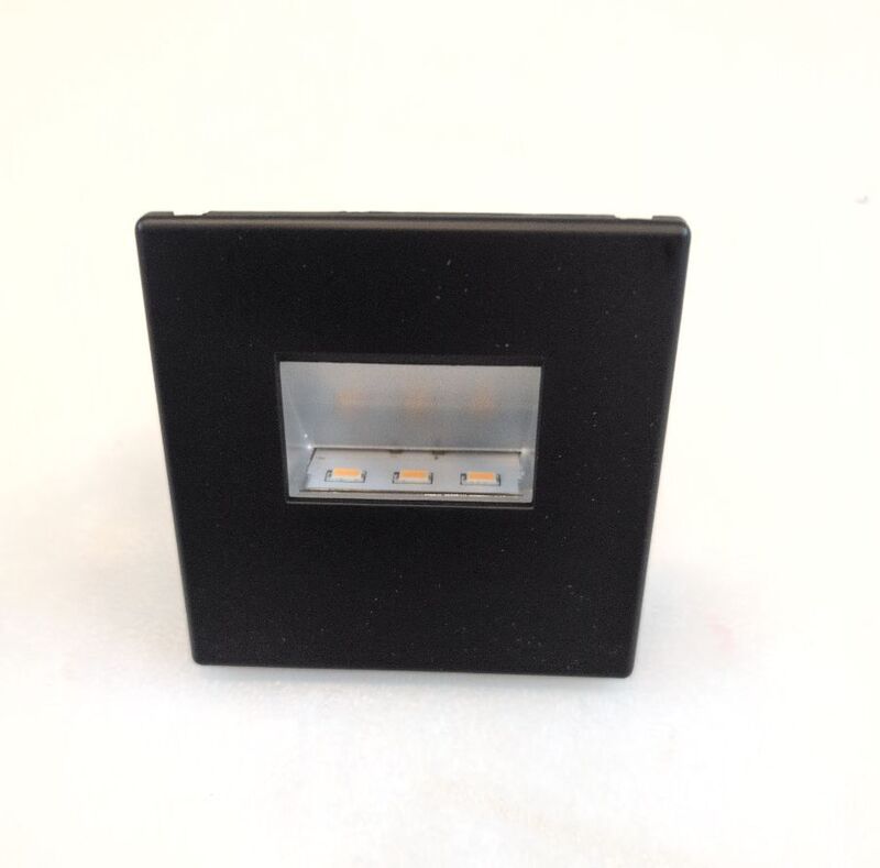 Paulmann LED-Wandeinbauleuchte Einbaustrahler 4er Set schwarz matt 2700K 100° - 4000870413081