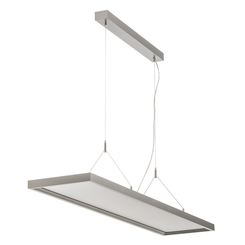 Arcchio Pendelleuchte Hängeleuchte LED Dorean Büro silber Metall Arbeitsplatz223 - 4251096514155