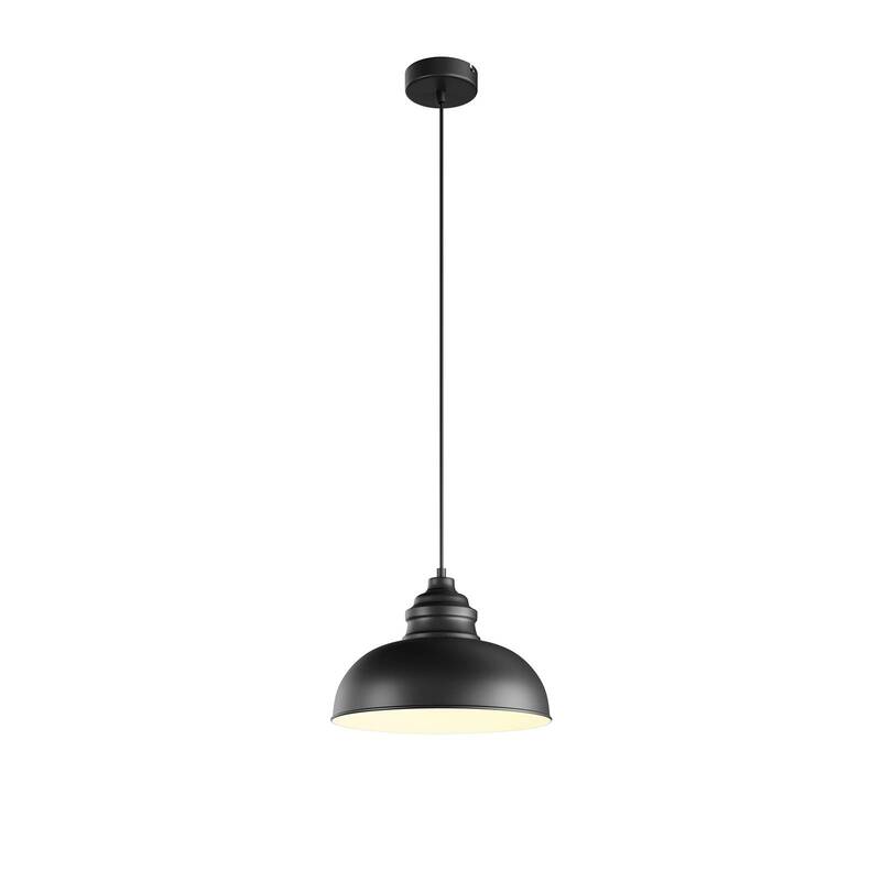 Lindby Cliona Hängeleuchte Hängeleuchte Küchenlampe Lampe Leuchte E27 schwarz ma - 4251096571325