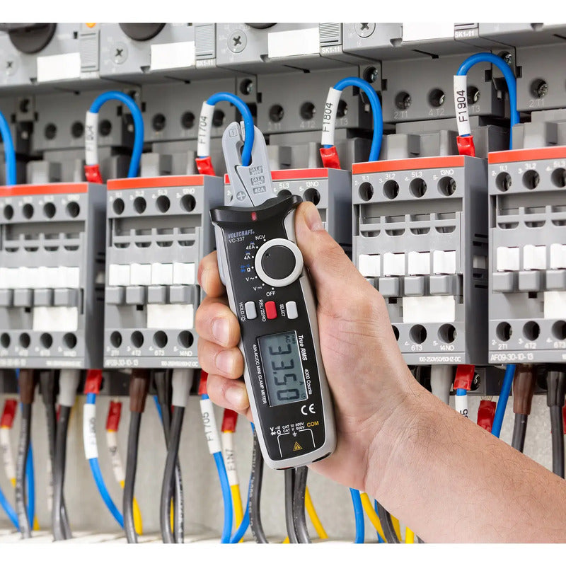 VOLTCRAFT VC-337 Stromzange Multimeter digital CAT III 300V CAT II 600V AC/DC - 4053199957033