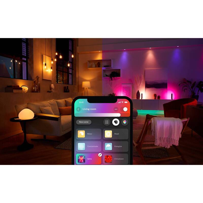Philips Hue Zentrale Hue Bridge Smart Home Steuerung Google Home weiß 220g - 8719514342620