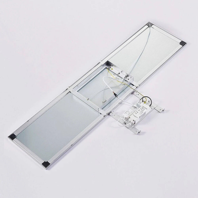 Arcchio LED Panel Deckenleuchte Leuchte Lysander silber dimmbar CCT 119 cm 50 W - 4251096540864