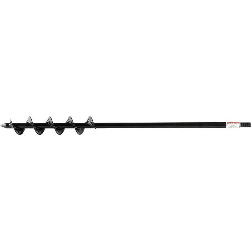 Makita Erdbohrer Bohrer 600mm 45mm Akku 6-kant Aufnahme Gartenwerkzeug 200mm - 88381595155