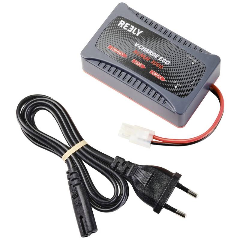 Reely Modellbau-Ladegerät V-CHARGE ECO NIMH 1000 NiMH 1A Tamiya-Buchse 230V - 4064161221090