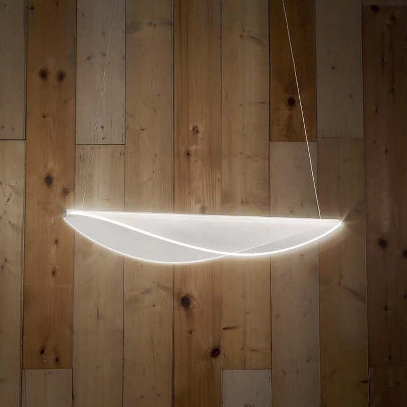 Stilnovo LED-Hängeleuchte Diphy 76 cm DALI-dimmbar warmweiß 5239 lm - 8056534947900