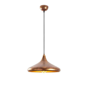 B-Ware Hängeleuchte Barek 11545 LED Pendelleuchte dimmbar messing patiniert 34cm Ø