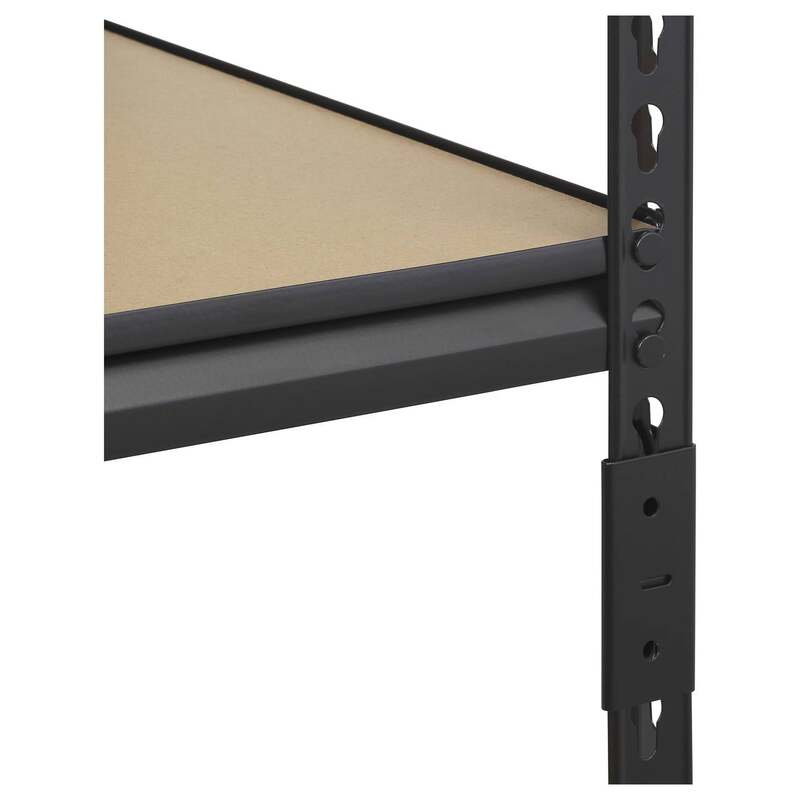 TOOLCRAFT Schwerlastregal 120 cm Metall anthrazit 5 Böden 600 kg Belastbarkeit - 4064161342344