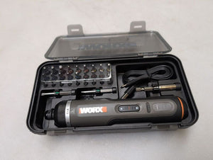 B-Ware Worx Akku-Schrauber 4V 2,0Ah Li-Ion Schrauber inkl. Koffer handlich leicht