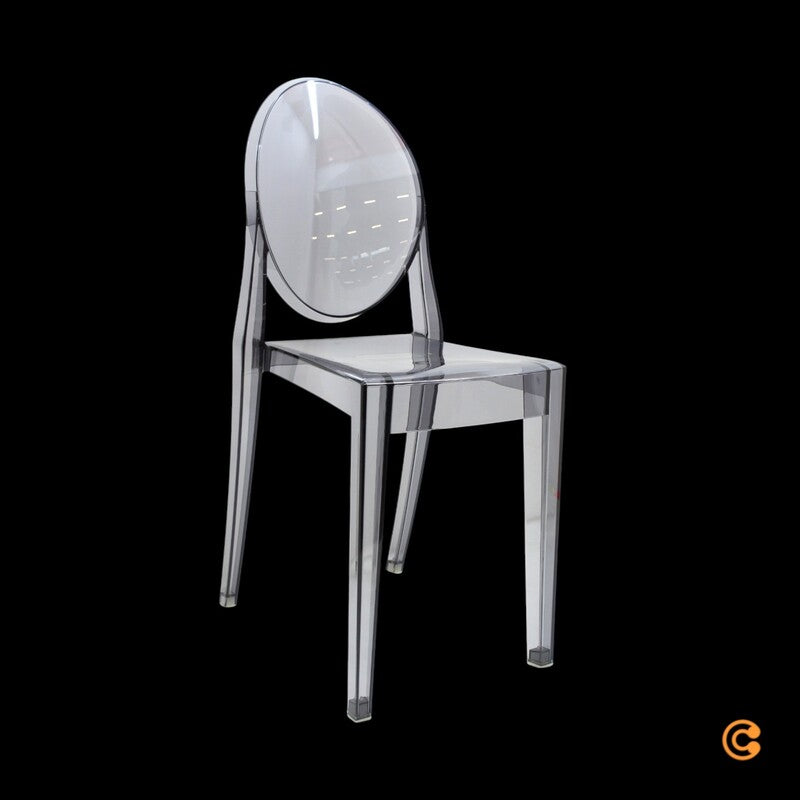 Kartell Victoria Stuhl Designerstuhl Lehnstuhl Küchenstuhl transparent Esszimmer - 8058967309621
