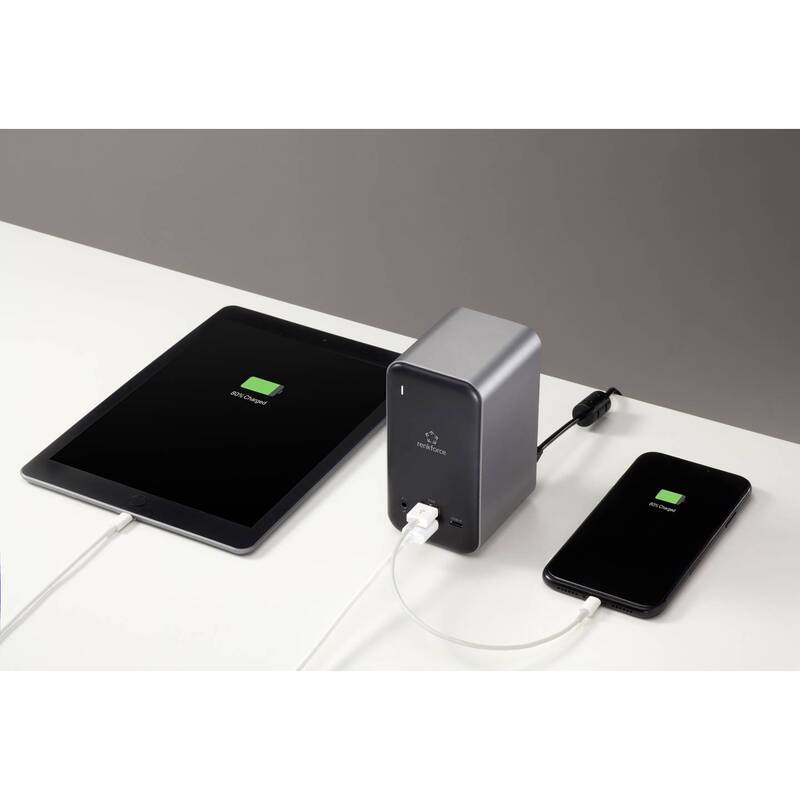 Renkforce USB-C Dockingstation RF-DKS-650 HDMI 4 Monitore Grau Ladefunktion - 4064161037431