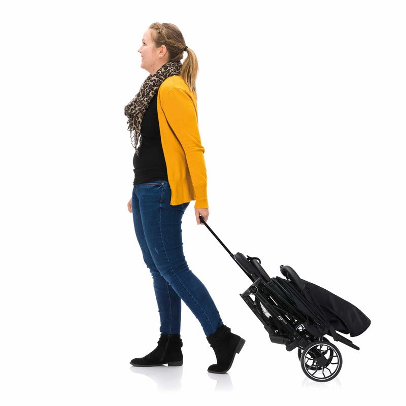 Little One Buggy Rover Schwarz 4-Rad Kinderwagen Sportwagen verstellbar kompakt - 9120140820953