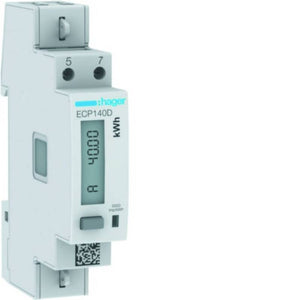 B-Ware Sirena Energiezähler ECP140D 1phasig 40A Wechselstromzähler MID S0 1M 1100x500mm