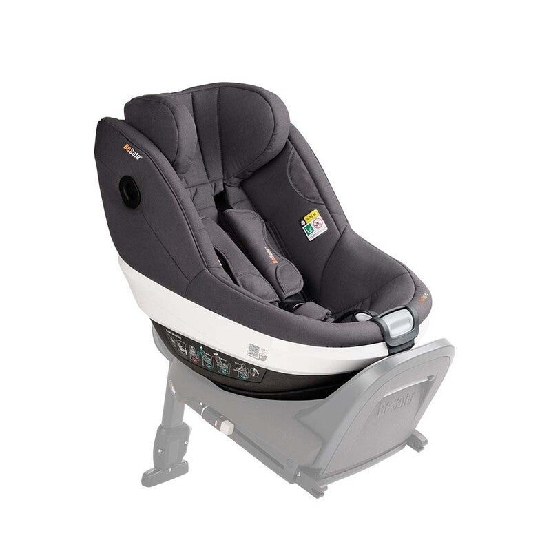 BeSafe Autokindersitz Beyond 360 Kindersicherheitssitz grau 61–125cm ISOFIX - 7072754023461