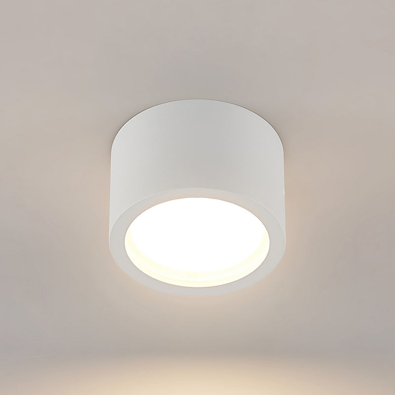 Arcchio Downlight Nieva GX53 LED dimmbar Einbaustrahler Lampe weiß Ø10cm IP44 - 4251096593310