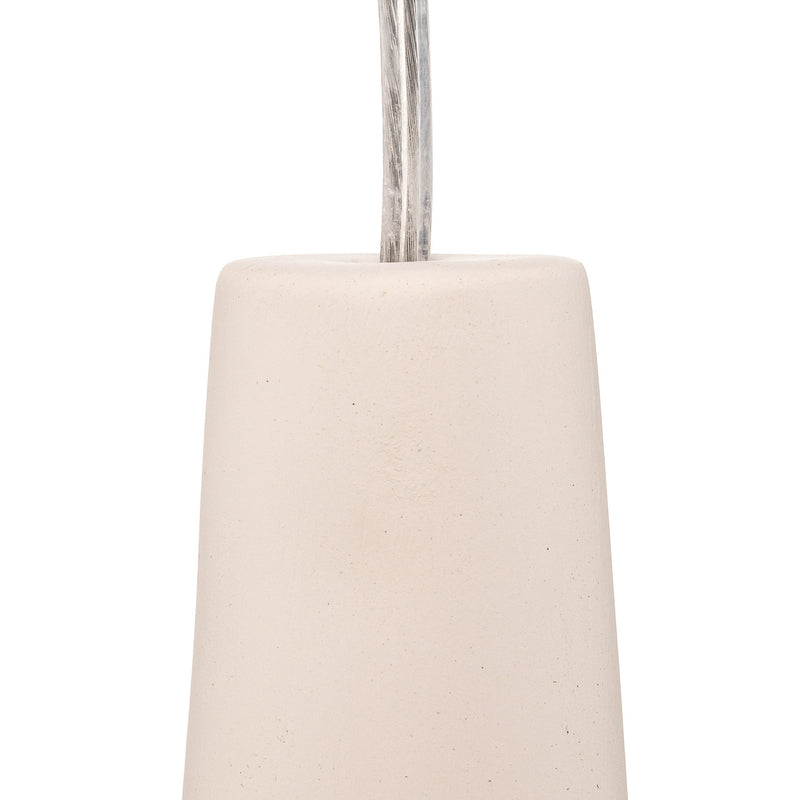 Euluna Hängeleuchte Lectra LED Pendelleuchte dimmbar Keramik weiß 32cm hoch - 5903282711198