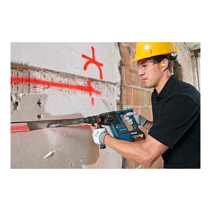 Bosch Akku-Bohrhammer GBH 18V-26F Bohrhammer Schlagbohrer 18V 2,6J SDS plus - 4053423246322