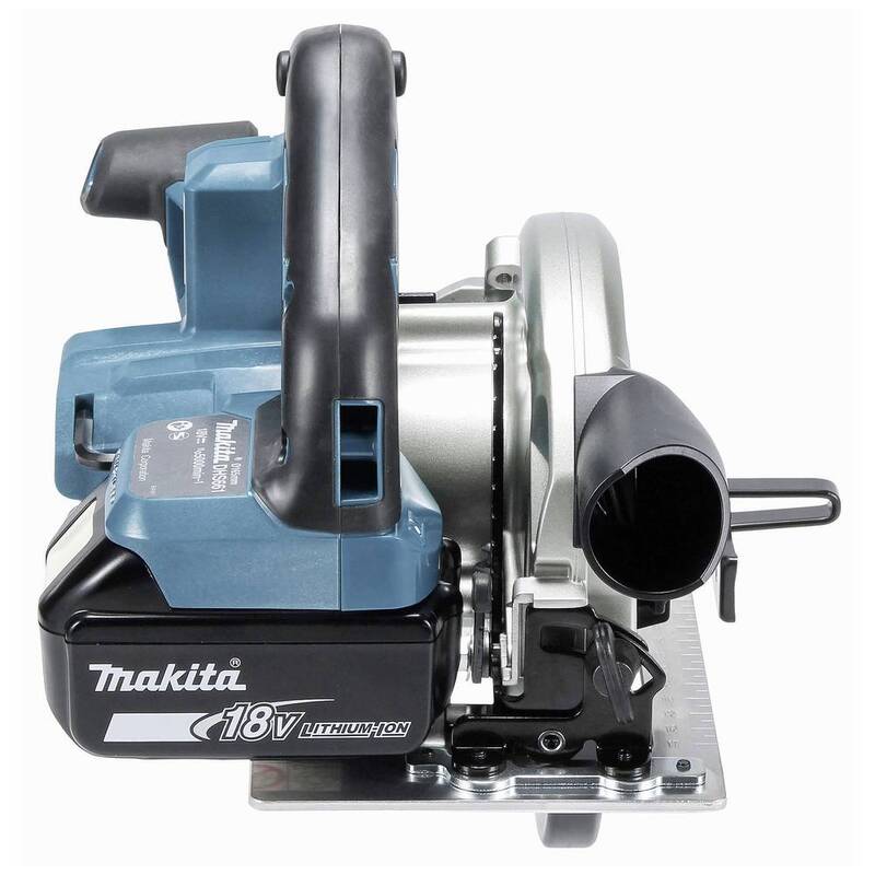 Makita Akku-Handkreissäge DHS661RTJU 57mm Schnitttiefe 2 Akkus Ladegerät - 0088381863117