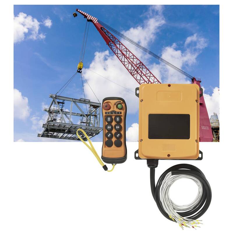 TRU COMPONENTS Industrielle Funkfernsteuerung 6x2-Kanal 12 - 24V SIEHE TEXT/FOTO - 4064161250595