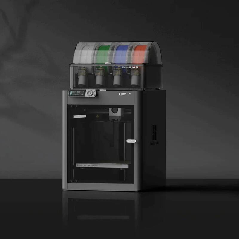 BambuLab 3D Drucker P1S Combo FDM Heizbett integrierte Kamera App Schwarz 256mm - 6975337033165