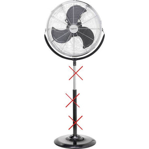 B-Ware Sygonix Standventilator Turmventilator Ventilator Raumkühler 130cm Schwenkbar