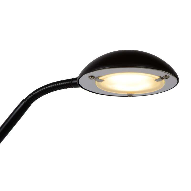 Lucide LED Stehleuchte Deckenfluter Zenith dimmbar schwarz 180 cm Metall Lampe - 5411212193896