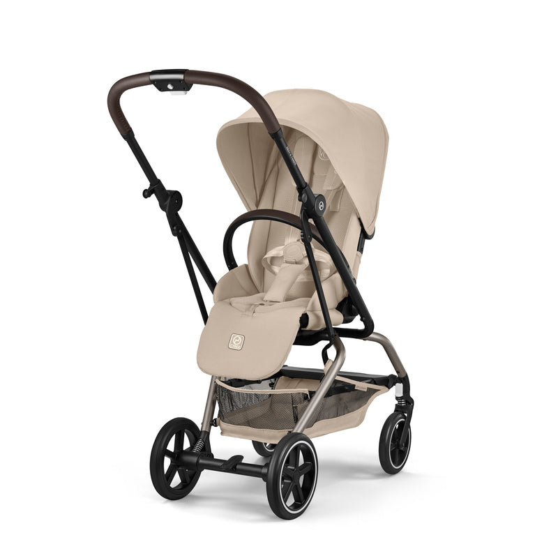 Cybex Buggy Eezy S Twist +2 All-Terrain 360° drehbar Almond Beige taupe 6,9kg - 4063846565900