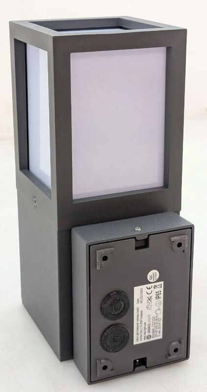 Dekolight Außenwandleuchte Wandleuchte Außenleuchte FACADO II ECKIG E27 - 4042943179517