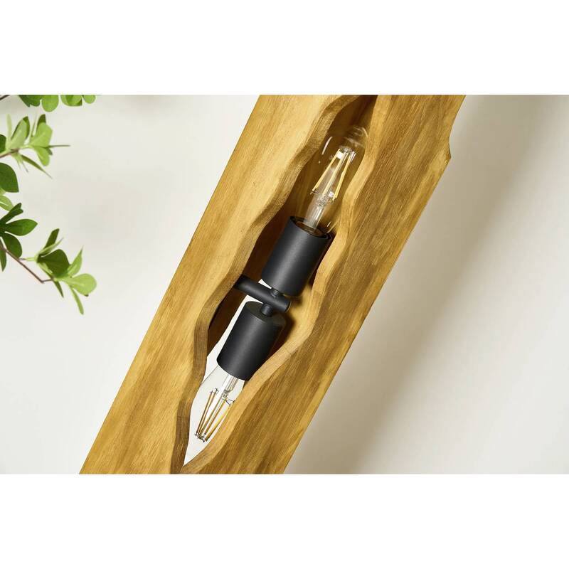Eco-Light Stehleuchte Venus braun Höhe 141 cm Holz 4-flammig SIEHE TEXT/FOTO - 4250294322210