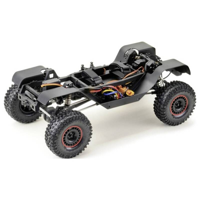 Absima WOLF Crawler 1:10 RC Modellauto Elektro 4WD RtR 2,4 GHz Blau - 4250650959890