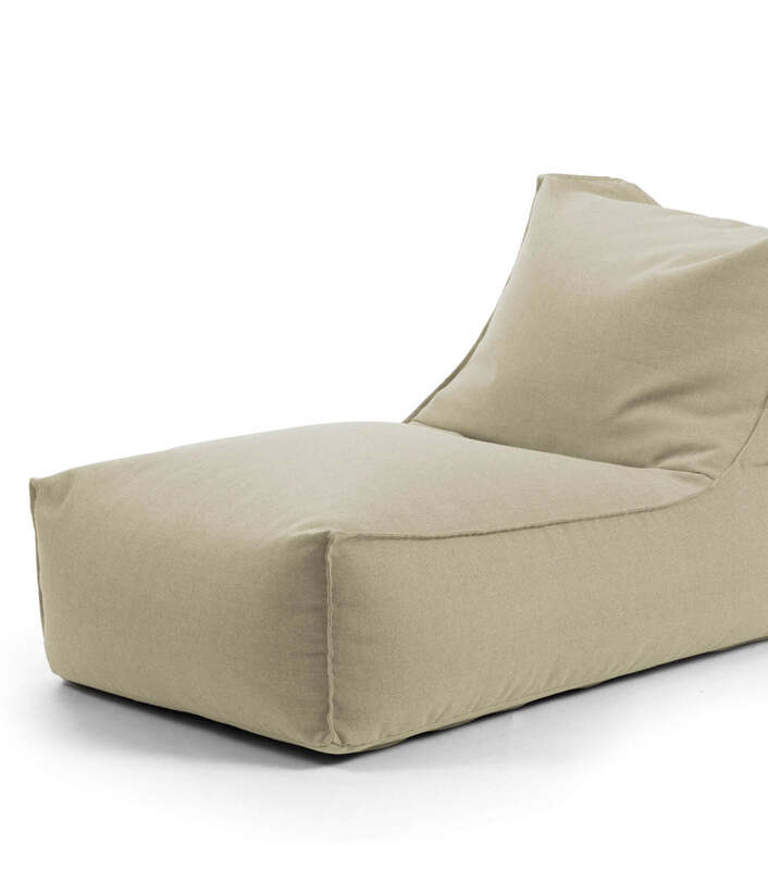 Mokebo Outdoor Sitzsack Der Sundowner wasserfest pflegeleicht Natur 65x100x65 cm - 4262436124422