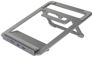 B-Ware Renkforce RF-LLS-400 USB-C Notebook Dockingstation Halterung Ständer Universal A