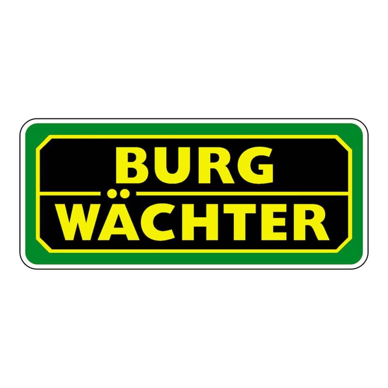 Burg-Wächter Briefkasten Comfort 913 W abschließbar mit Kipptüre weiß verzinkt - 4003482041208