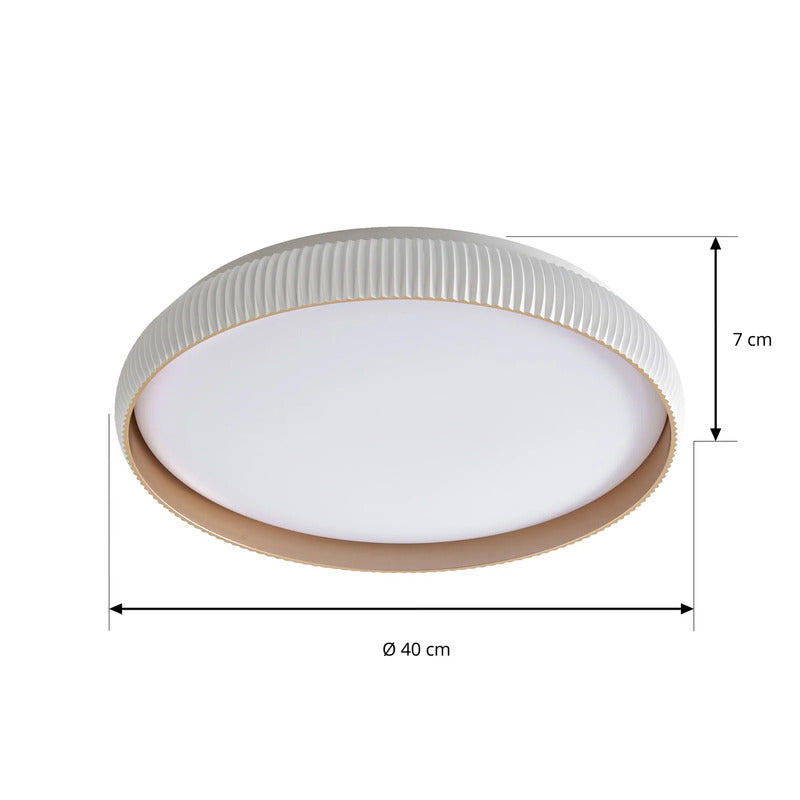 Lindby Deckenlampe Deckenleuchte Jovian LED Lampe dimmbar CCT weiß Ø40cm - 4255830916465