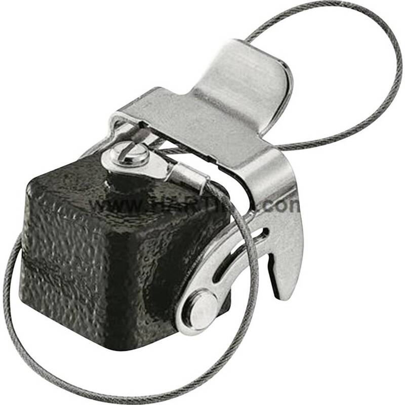 HARTING Schutzkappe Abdeckung Protective Cap Han 3A Zinkdruckguss 09370035402 - 2050001837585