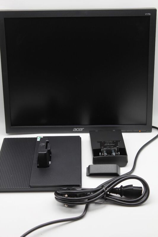 Acer V176Lb 17 Zoll LED-Monitor 1280x1024 75Hz Schwarz mit Lautsprechern - 4711121630903