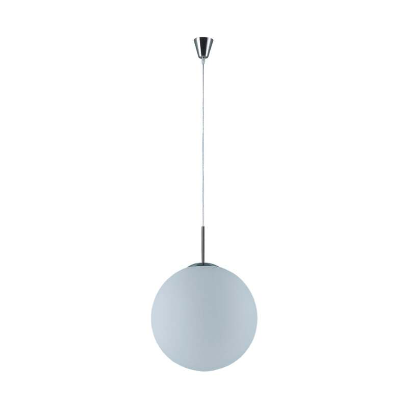 Lindby Hängeleuchte Marike LED Pendelleuchte Lampe dimmbar weiß Ø40cm 150cm - 4251096539660