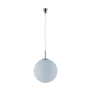 B-Ware Lindby Hängeleuchte Marike LED Pendelleuchte Lampe dimmbar weiß Ø40cm 150cm