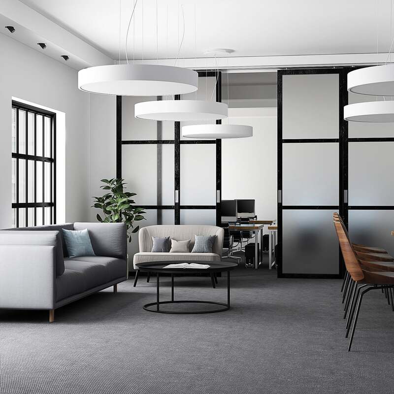 Arcchio Pendelleuchte Hängelampe LED Lampe Noabelle weiß Metall Wohnzimmer Es443 - 4251096597400