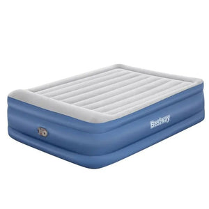 B-Ware Bestway Doppelluftbett TriTech mit Elektropumpe 203x152cm für 2 Personen 300kg